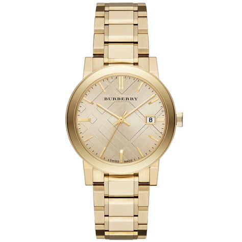 gold burberry watch men for sale|Burberry automatic watches unisex.